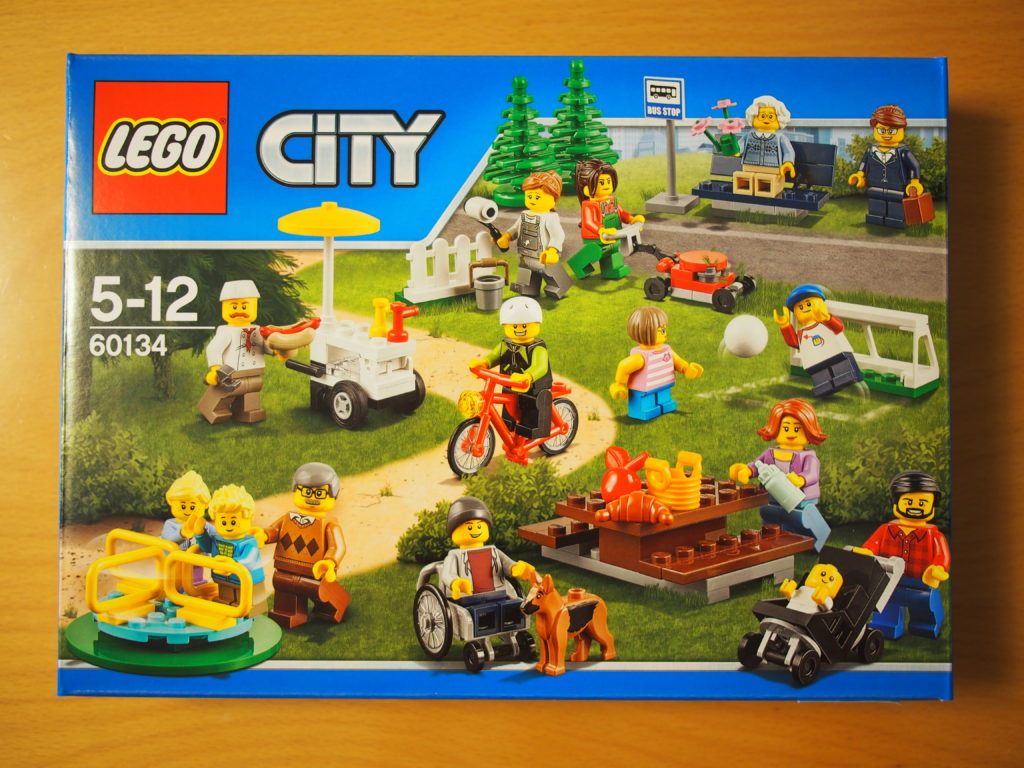 レゴ シティ「レゴ シティの人たち 60134」の組立レビュー（2