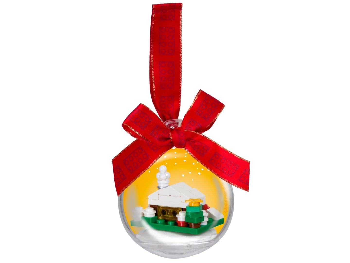toymim撮影2：LEGO  Christmas Snow Hut Ornament 850949