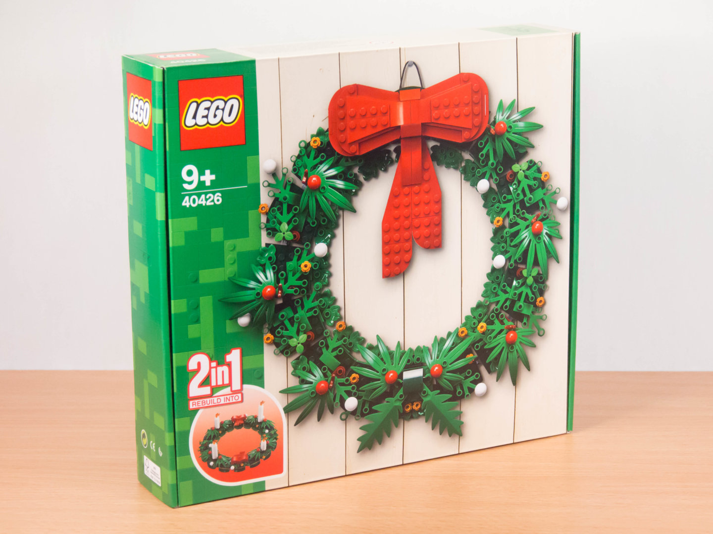 2020年クリスマスシーズンのレゴ新製品「クリスマスリース 2in1」が 