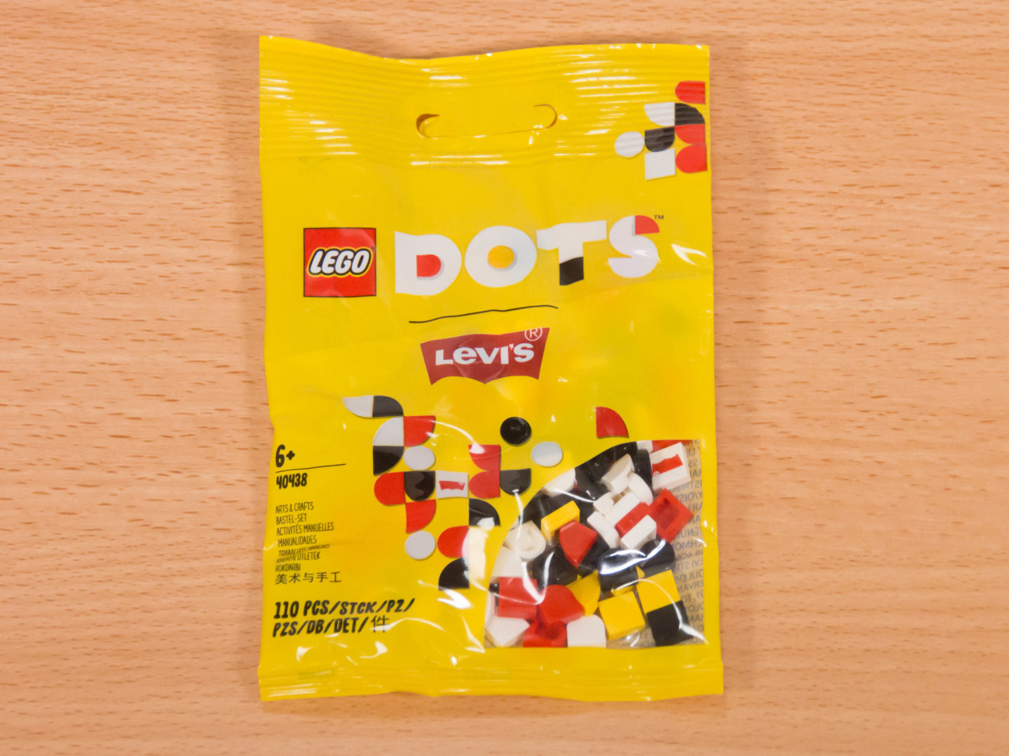 toymim撮影2：レゴ ドッツ リーバイス×レゴ コラボアイテム付属品 40438