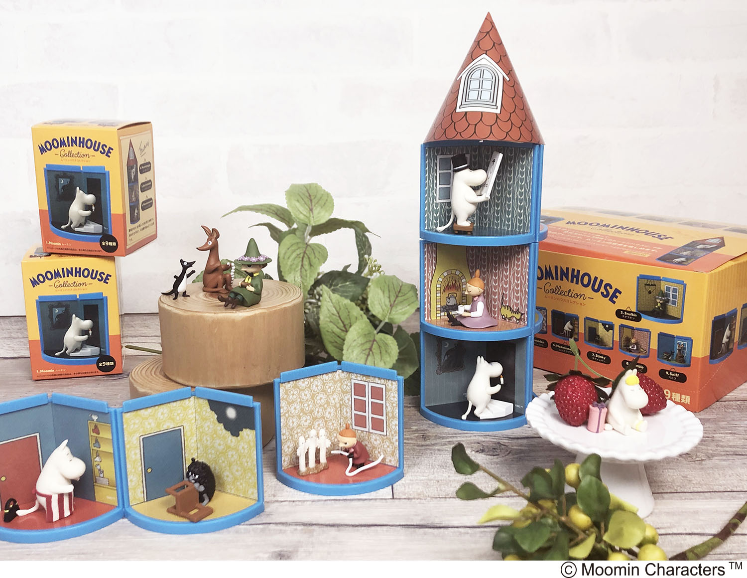 ムーミンミニチュアフィギュア第１弾 ムーミンたちの部屋が再現された ムーミンハウスコレクション 21年1月販売開始 おもちゃのニュース Toymim