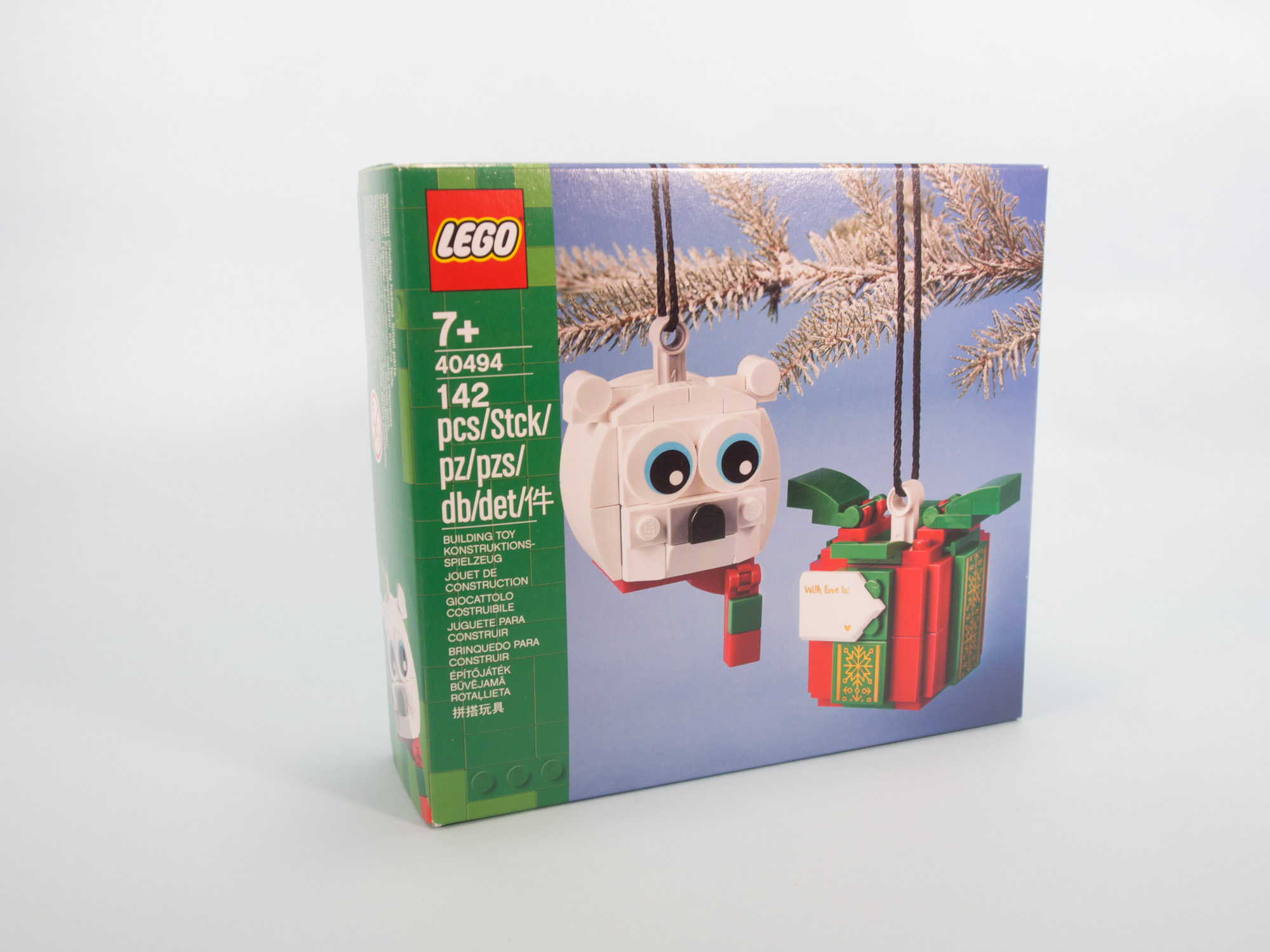toymim撮影2：レゴ  シロクマとプレゼント 40494