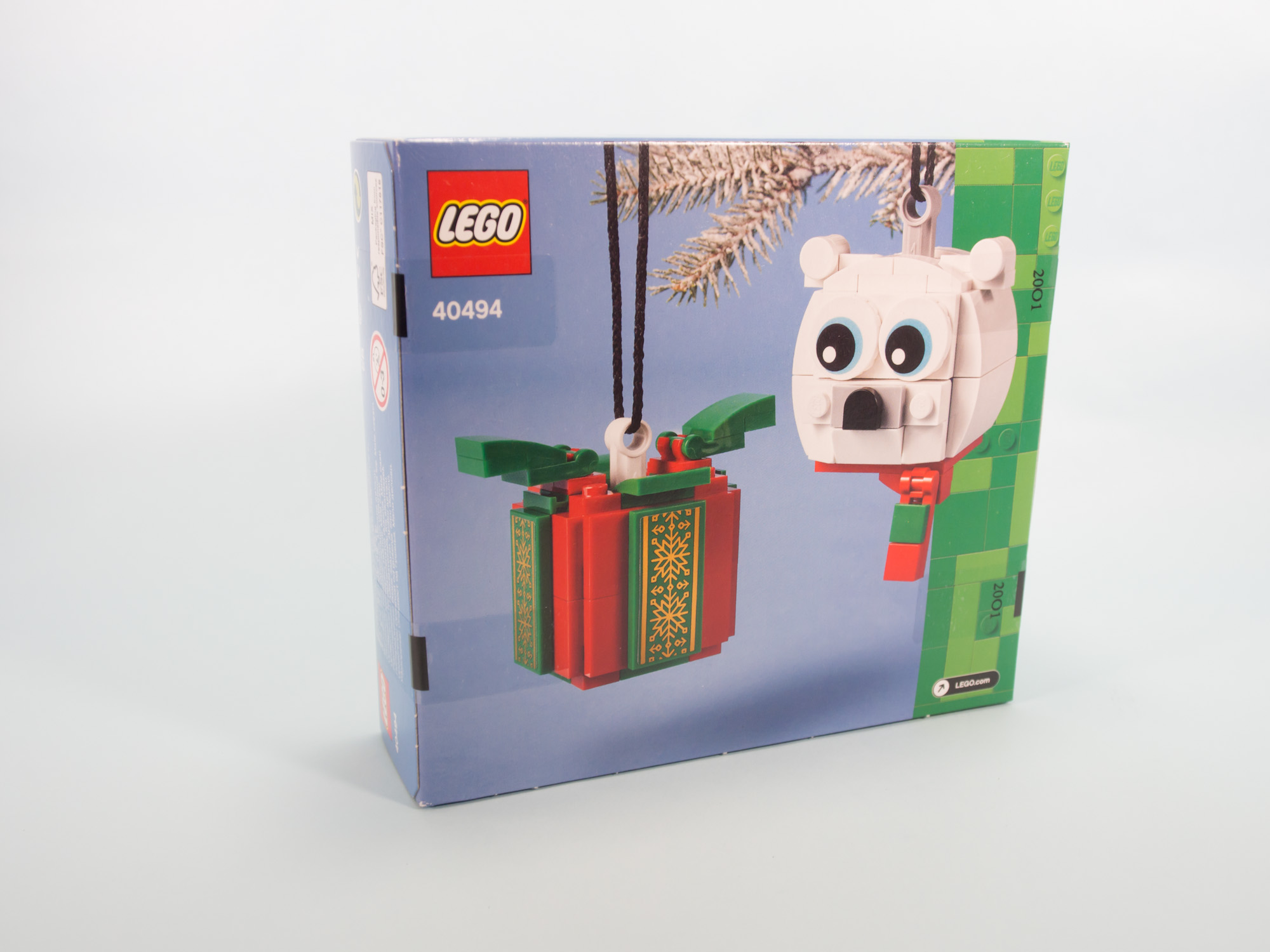 toymim撮影3：レゴ  シロクマとプレゼント 40494