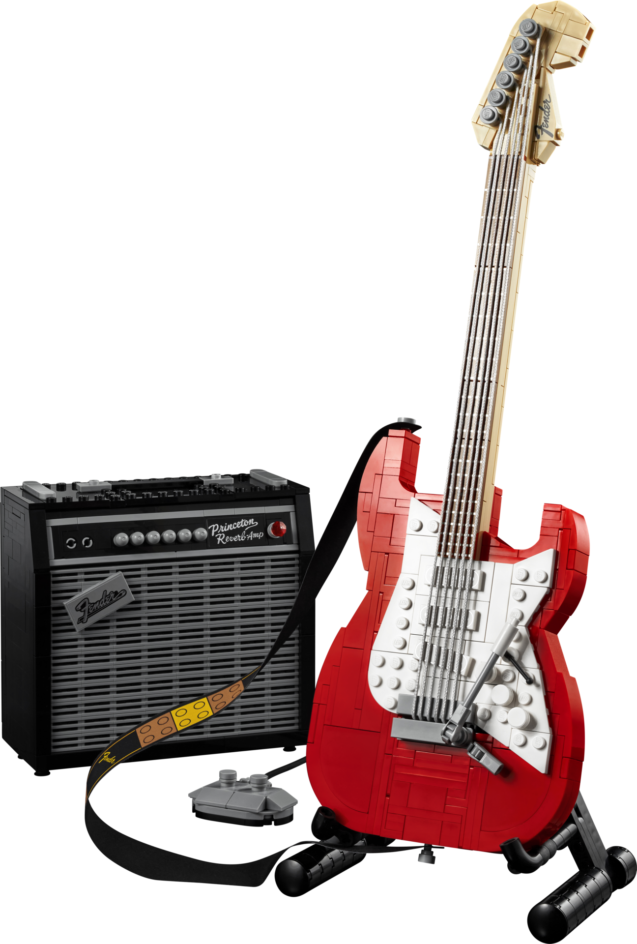 Fenderのエレキギターが再現された大人向けアイデアセット「レゴ 