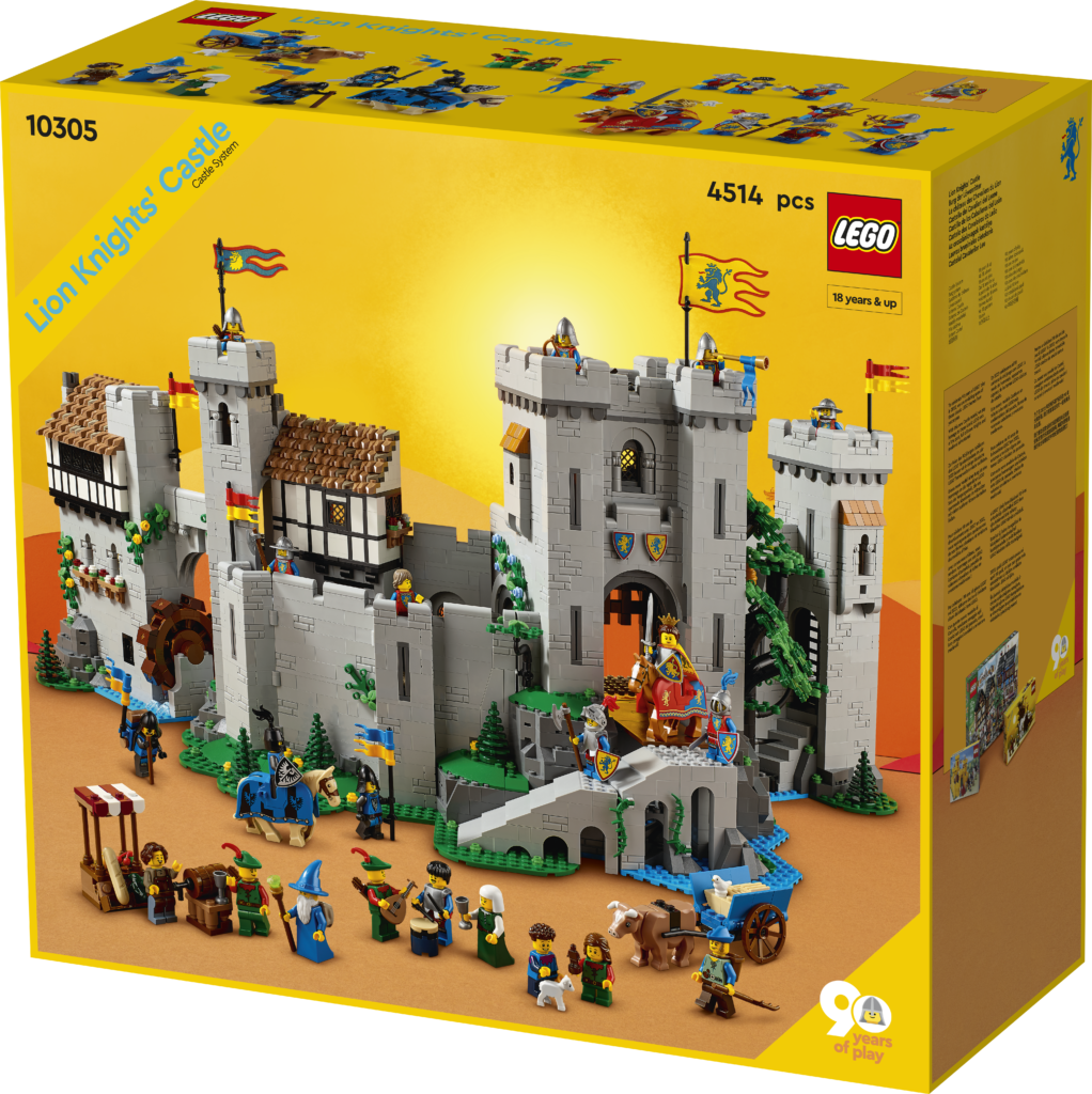 中世のお城モデル「レゴ(R) ライオン騎士の城（10305）」がファン投票 