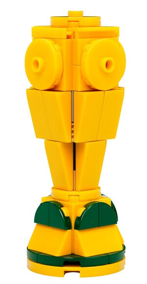 レゴ®ブロックで作るミニトロフィー体験のイメージ